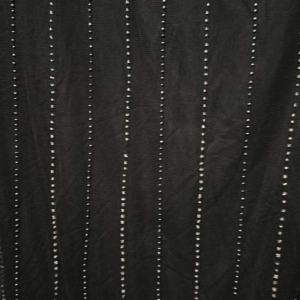 Froch and Frill Elegant Black and Silver Sequin Dress - Picture 7 of 7